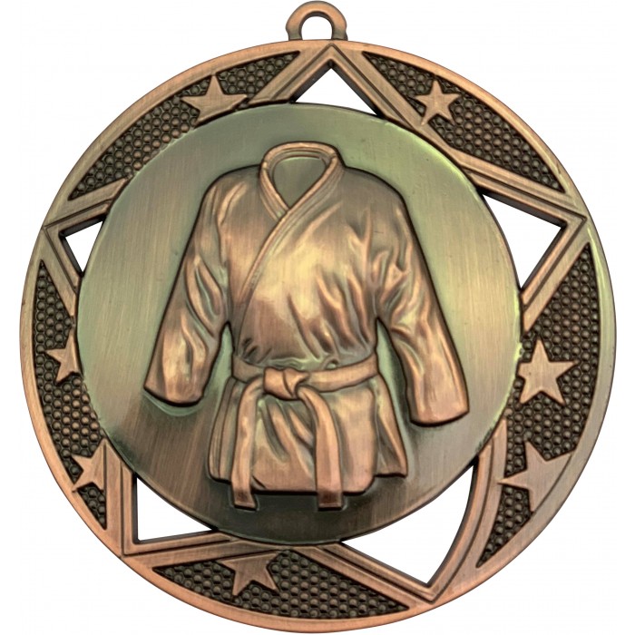 70MM X 2MM THICK MARTIAL ARTS MEDAL